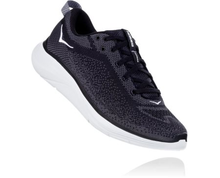 Hoka One One Hupana Flow Moški Pohodni Čevlji Črna / Temno Siva SI-716824L